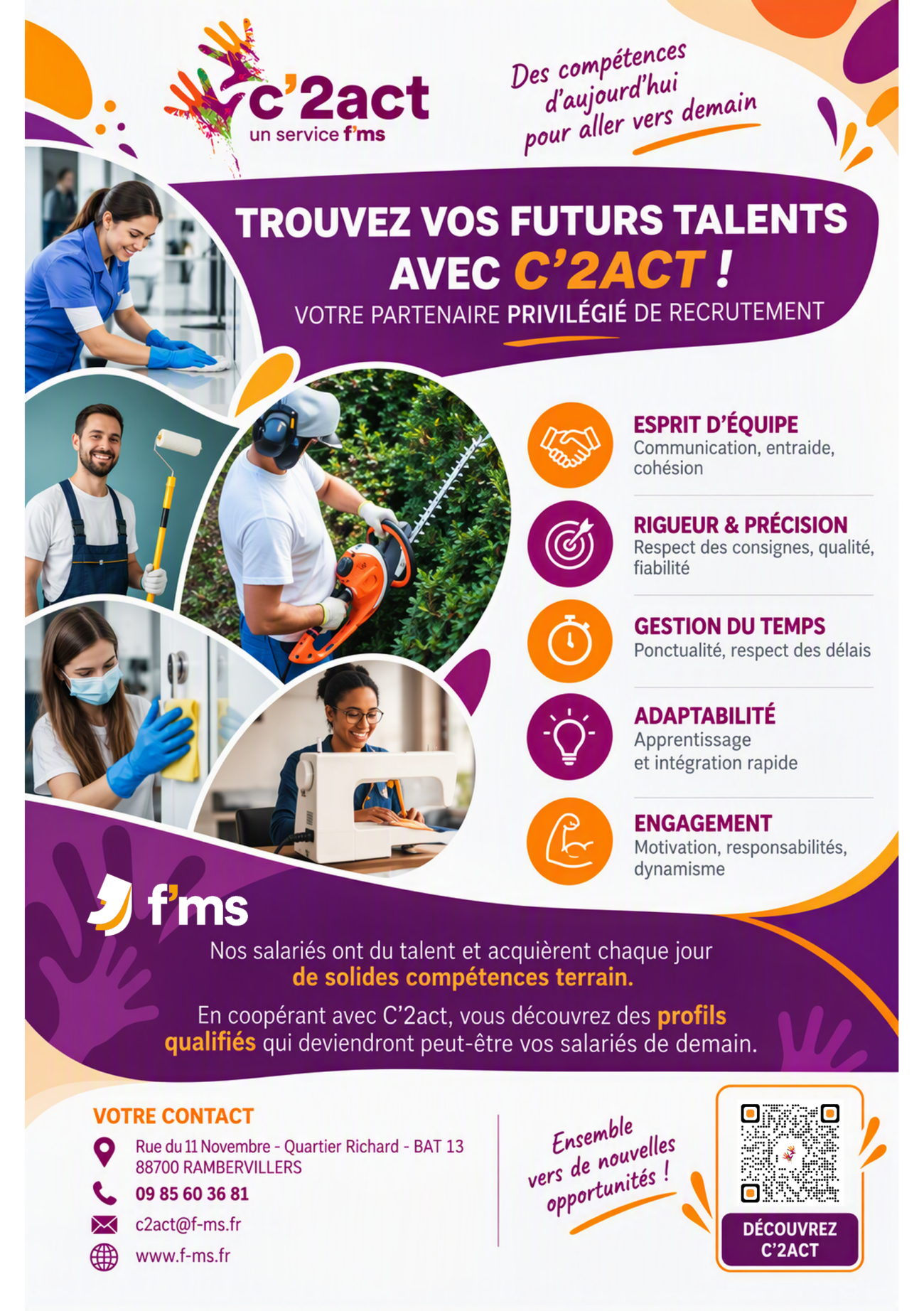 federation medico sociale fms c act flyer c act tremplin vers l emploi a x dpi 
