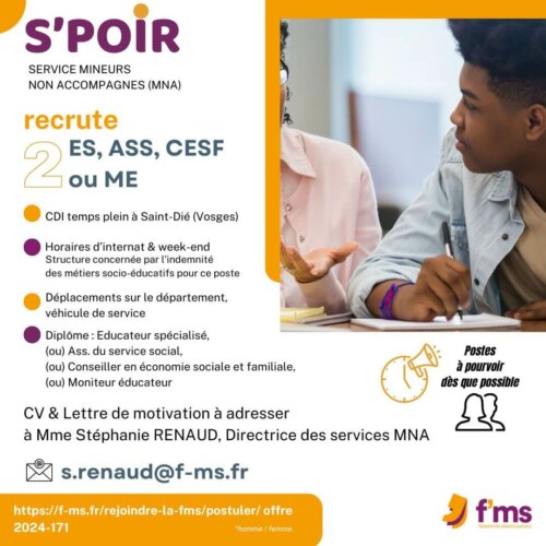 federation medico sociale fms postuler Offre171 es ass cesf me HF S POIR MNA fms emploi 2CDI 519 e1730278809627 FMS | Fédération Médico Sociale