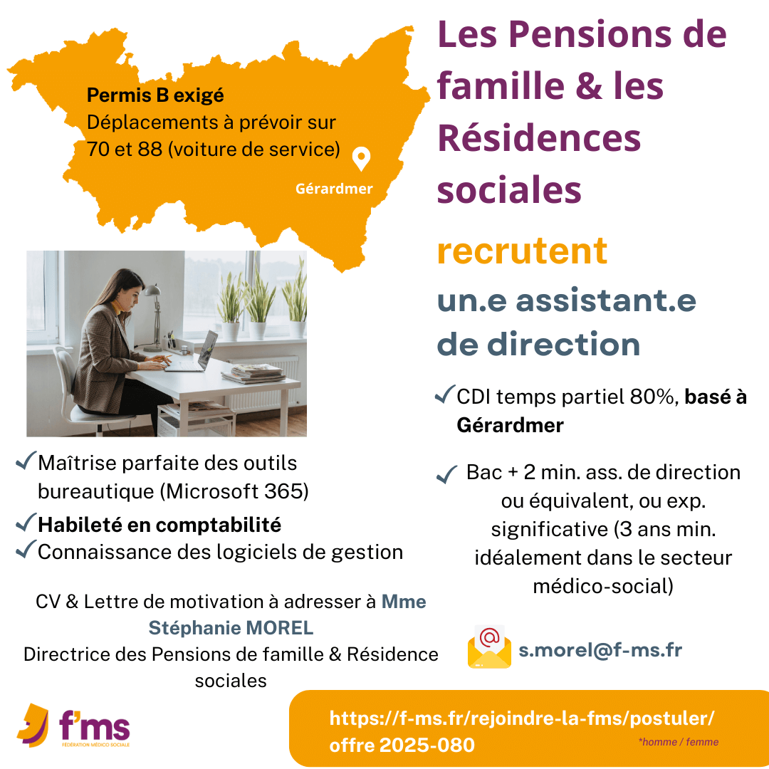 fms postuler pf rs assistant de direction hf 