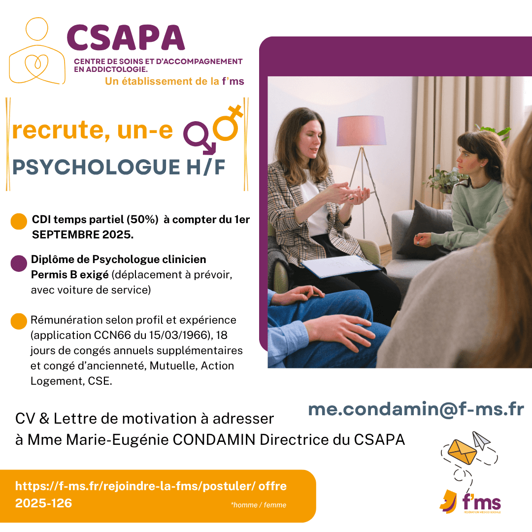 fms postuler csapa recrute psychologue cdi hf
